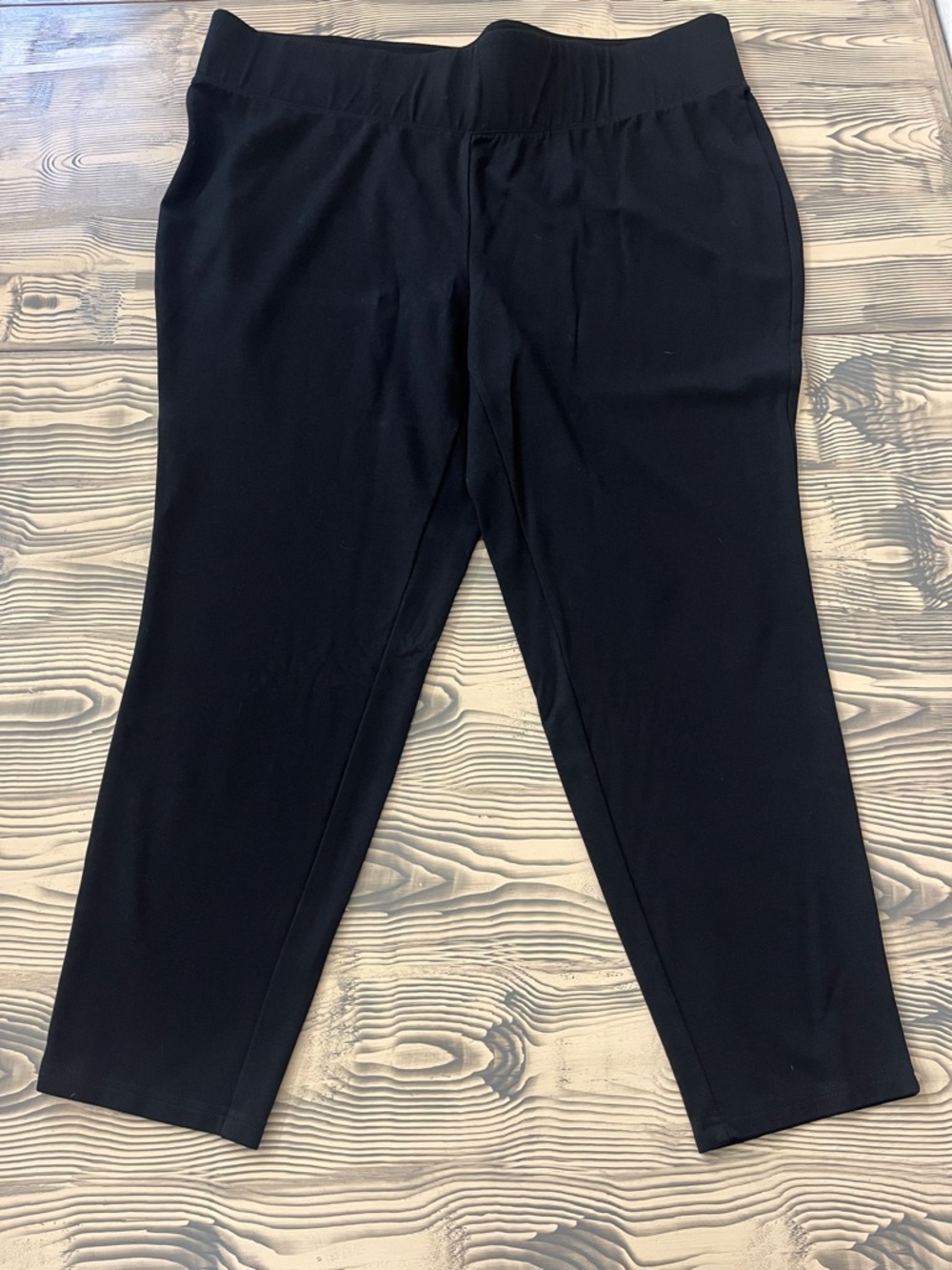 Aviology Black Stretch Pull-On Leggings